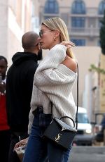 HAILEY BIEBER Leaves M Cafe in Beverly Hills 01/11/2020