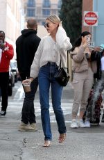 HAILEY BIEBER Leaves M Cafe in Beverly Hills 01/11/2020