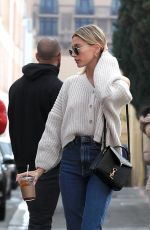 HAILEY BIEBER Leaves M Cafe in Beverly Hills 01/11/2020