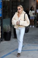 HAILEY BIEBER Leaves Nine Zero One Hair Salon in Los Angeles 01/04/2020