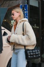HAILEY BIEBER Leaves Nine Zero One Hair Salon in Los Angeles 01/04/2020