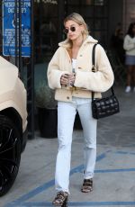 HAILEY BIEBER Leaves Nine Zero One Hair Salon in Los Angeles 01/04/2020