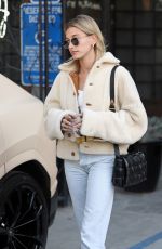 HAILEY BIEBER Leaves Nine Zero One Hair Salon in Los Angeles 01/04/2020