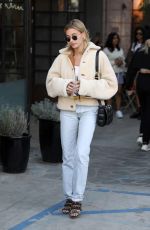 HAILEY BIEBER Leaves Nine Zero One Hair Salon in Los Angeles 01/04/2020