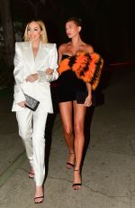 HAILEY BIEBER Leaves YSL Party in Los Angeles 01/04/2020
