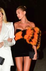 HAILEY BIEBER Leaves YSL Party in Los Angeles 01/04/2020