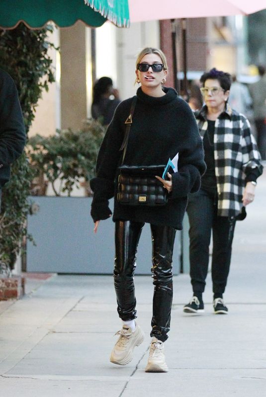 HAILEY BIEBER Out and About in Los Angeles 01/20/2020