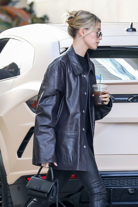 HAILEY BIEBER Out for Lunch in Los Angeles 01/31/2020