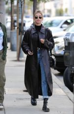 HAILEY BIEBER Out for Lunch in West Hollywood 01/16/2020