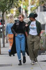 HAILEY BIEBER Out for Lunch in West Hollywood 01/16/2020