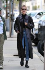 HAILEY BIEBER Out for Lunch in West Hollywood 01/16/2020