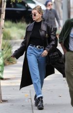HAILEY BIEBER Out for Lunch in West Hollywood 01/16/2020
