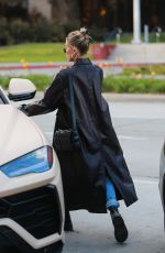HAILEY BIEBER Out for Lunch in West Hollywood 01/16/2020