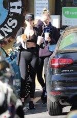 HAILEY BIEBER Out for Smoothies After a Training at Dogpound Gym in Los Angeles 01/24/2020