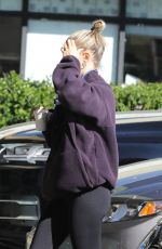 HAILEY BIEBER Out for Smoothies After a Training at Dogpound Gym in Los Angeles 01/24/2020