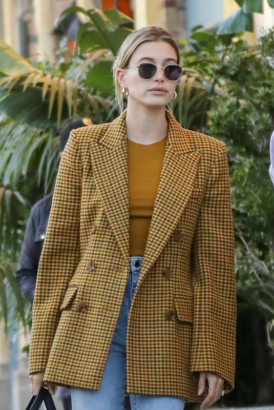 HAILEY BIEBER Out in Beverly Hills 01/23/2020