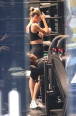 HAILEY BIEBER Working Out at Dogpound in West Hollywood 01/18/2020