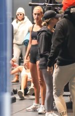 HAILEY BIEBER Working Out at Dogpound in West Hollywood 01/18/2020