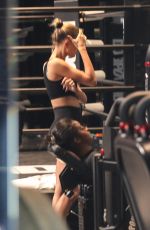 HAILEY BIEBER Working Out at Dogpound in West Hollywood 01/18/2020