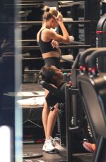 HAILEY BIEBER Working Out at Dogpound in West Hollywood 01/18/2020