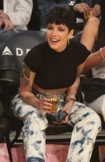 HALSEY at Cleveland Cavaliers vs LA Lakers Game in Los Angeles 01/13/2020