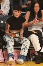 HALSEY at Cleveland Cavaliers vs LA Lakers Game in Los Angeles 01/13/2020