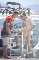 HALSEY in Bikini at a Boat in Gold Coast 01/03/2020