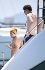 HALSEY in Bikini at a Boat in Gold Coast 01/03/2020