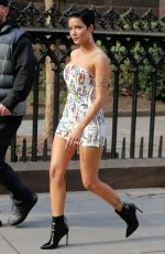 HALSEY Out and About in New York 01/24/2020