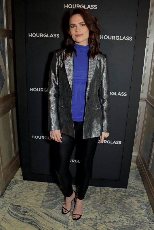 HAYLEY ATWELL at Hourglass Vanish Airbrush Concealer Launch Event in London 01/22/2020