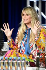 HEIDI KLUM at 2020 Winter TCA Tour in Pasadena 01/14/2020