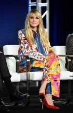 HEIDI KLUM at 2020 Winter TCA Tour in Pasadena 01/14/2020