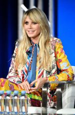 HEIDI KLUM at 2020 Winter TCA Tour in Pasadena 01/14/2020
