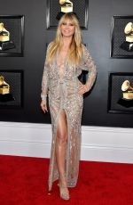 HEIDI KLUM at 62nd Annual Grammy Awards in Los Angeles 01/26/2020