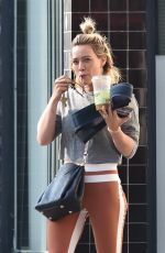 HILARY DUFF at a Gym in Studio City 01/15/2020