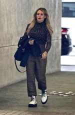 HILARY DUFF Out and About in Burbank 01/16/2020