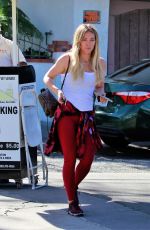 HILARY DUFF Out for Lunch in Los Angeles 01/28/2020