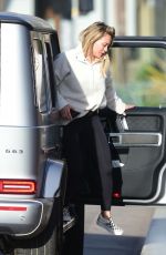 HILARY DUFF Out in Los Angeles 01/27/2020