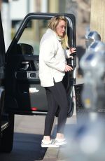 HILARY DUFF Out in Los Angeles 01/27/2020