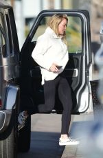 HILARY DUFF Out in Los Angeles 01/27/2020