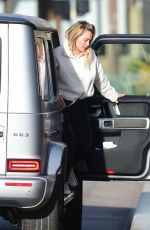 HILARY DUFF Out in Los Angeles 01/27/2020