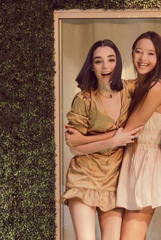 INDIANA MASSARA and LILY CHEE for Brat TV Feature, January 2020