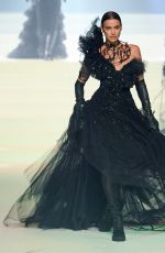 IRINA SHAYK at Jean-Paul Gaultier Haute Couture Show in Paris 01/22/2020