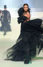 IRINA SHAYK at Jean-Paul Gaultier Haute Couture Show in Paris 01/22/2020