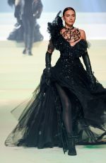 IRINA SHAYK at Jean-Paul Gaultier Haute Couture Show in Paris 01/22/2020