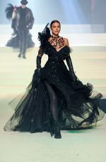 IRINA SHAYK at Jean-Paul Gaultier Haute Couture Show in Paris 01/22/2020