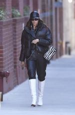 IRINA SHAYK Heading to Her Home in New York 01/29/2020