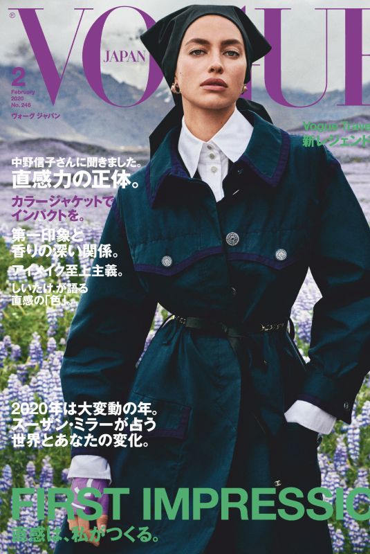IRINA SHAYK in Vogue Magazine, Japan February 2020