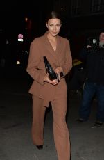 IRINA SHAYK Out and About in Paris 01/22/2020