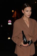 IRINA SHAYK Out and About in Paris 01/22/2020